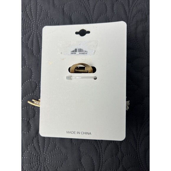 Coco Skye Faux Pearl Opal Flower ,Metal Hair Claw,Hair Claw Clips For Thick Hair - Picture 6 of 6